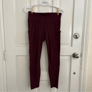 Lululemon Fast and Free High-Rise Tight, size 6, inseam 25"